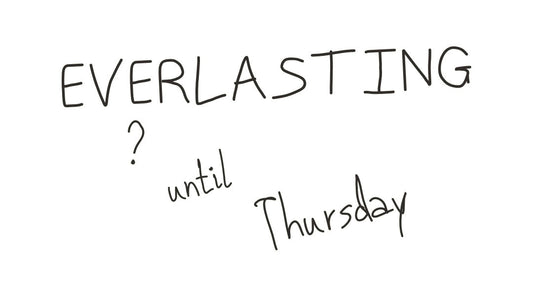 You can love all your life and fall out of love on a Thursday