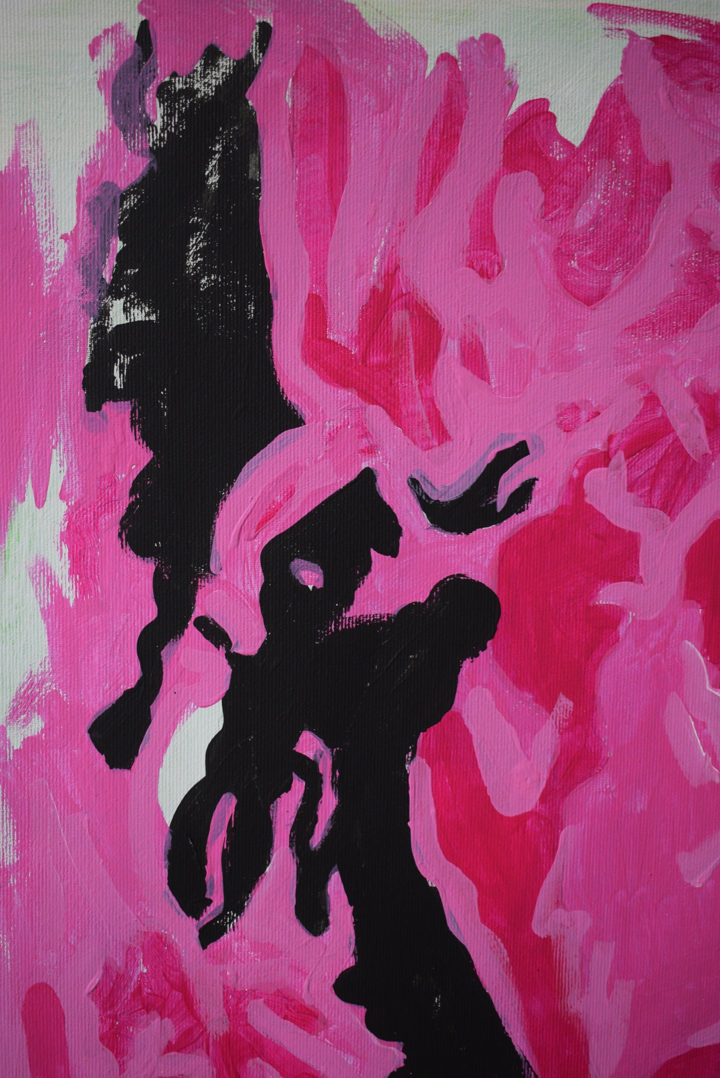 Color pink. Material- skin, urge- love, means- life, goal- ecstasy, idea- touch.