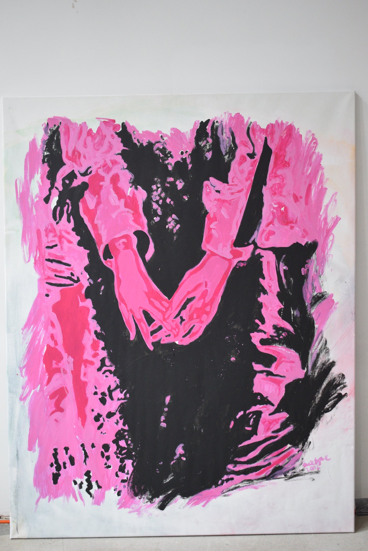 Color pink. Material- skin, urge- love, means- life, goal- ecstasy, idea- touch.