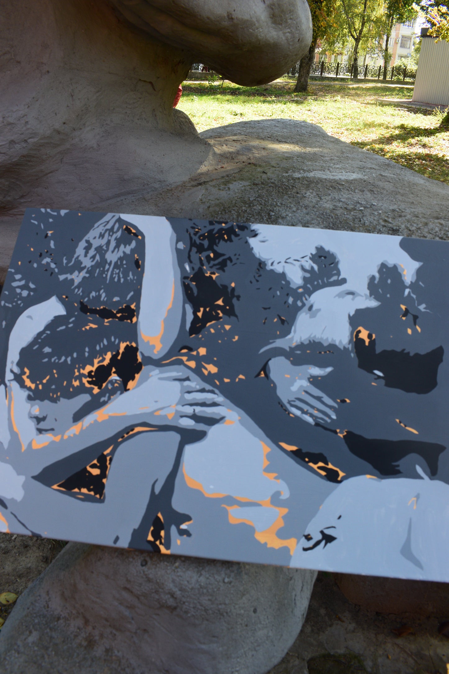 Two steps away, everything belongs to you like air