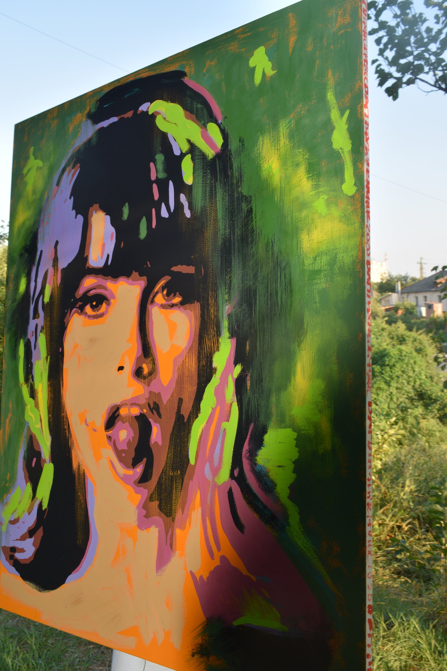 The way of the Cherry. A girl swallows the universe